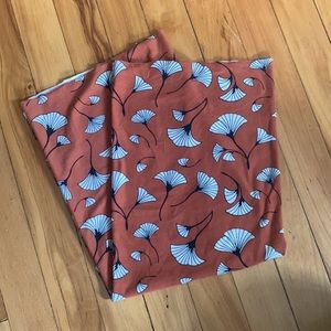 Orange Ginkgo Leaves Neck Gaiter